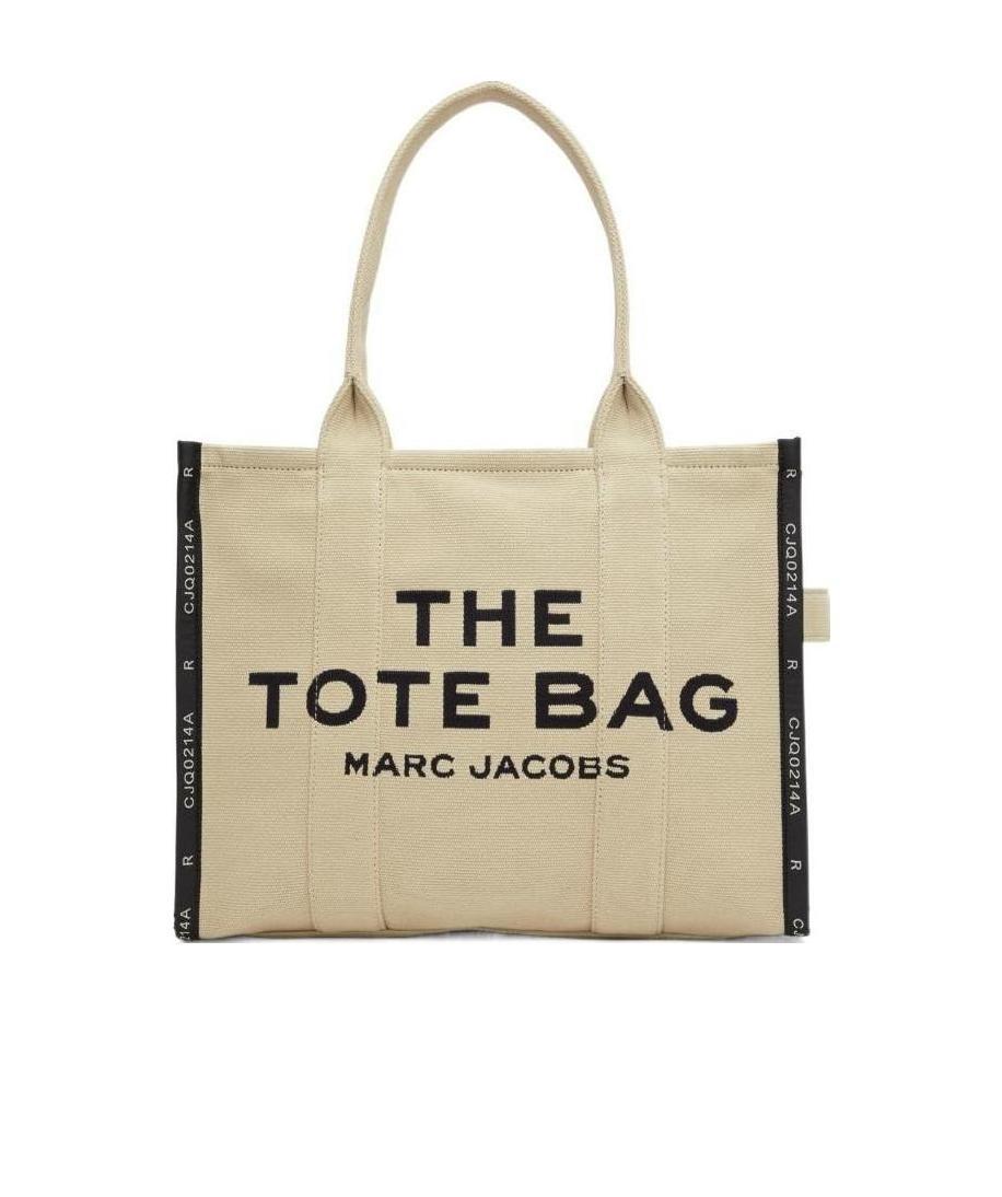 Marc Jacobs The Jacquard Traveler Warm Sand Tote Bag In Nude