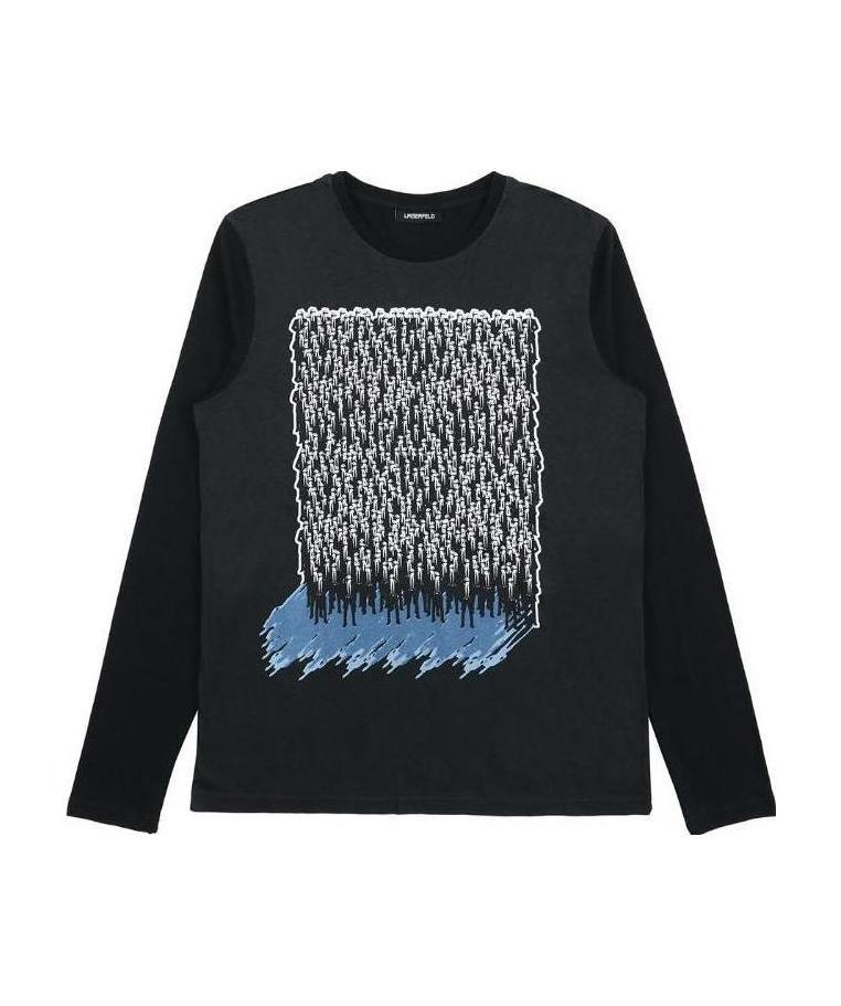 KARL LAGERFELD PRINTED T-SHIRT