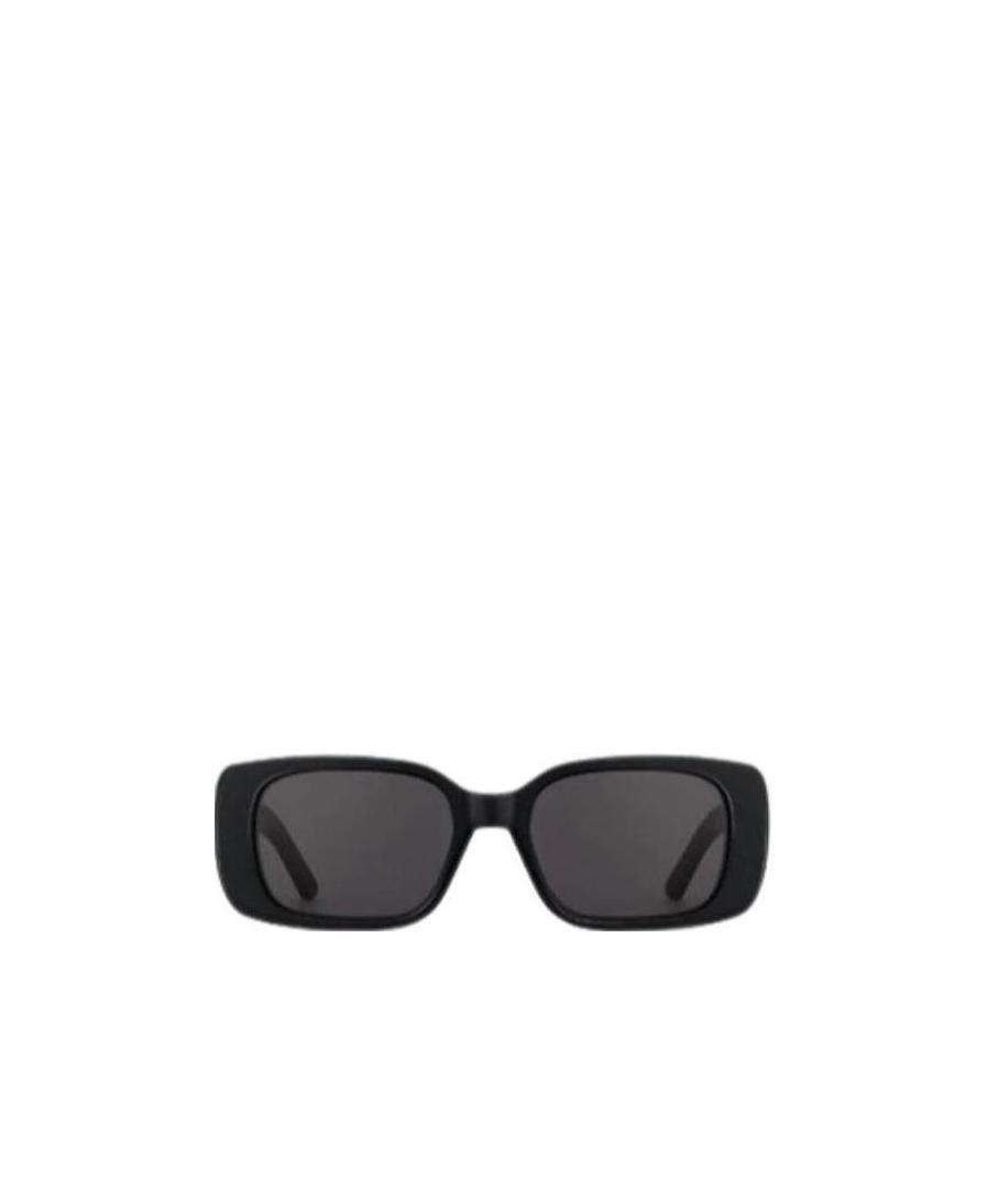 Dior Logo-embossed Tinted Sunglasses In Black