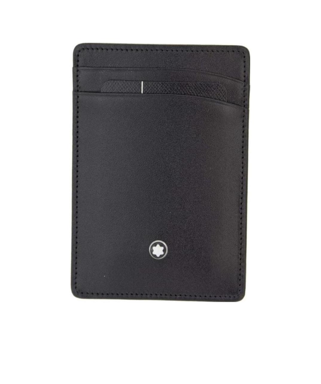 Montblanc Logo Card Bag In Black