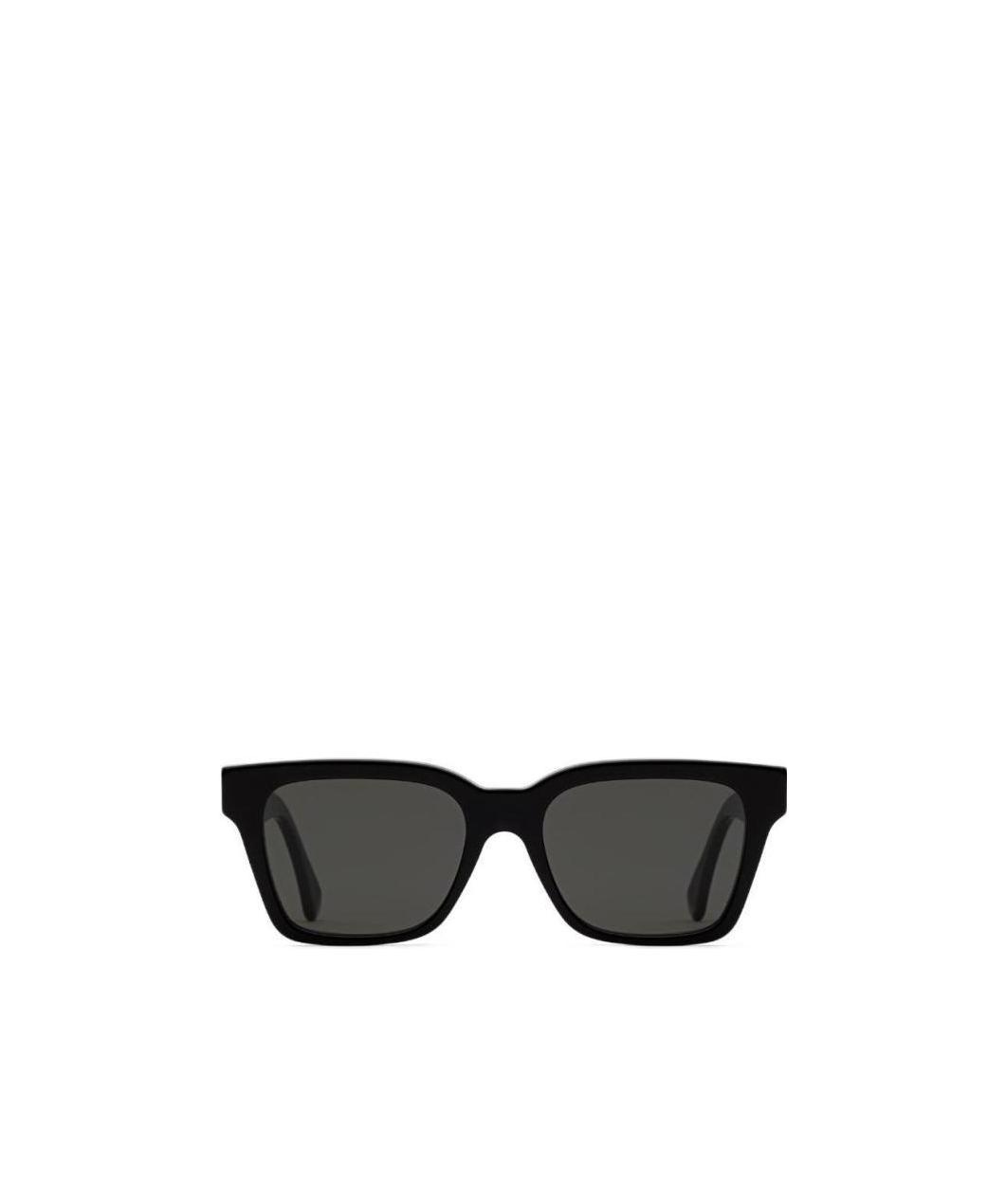 Retrosuperfuture Black Mega Sunglasses In Black