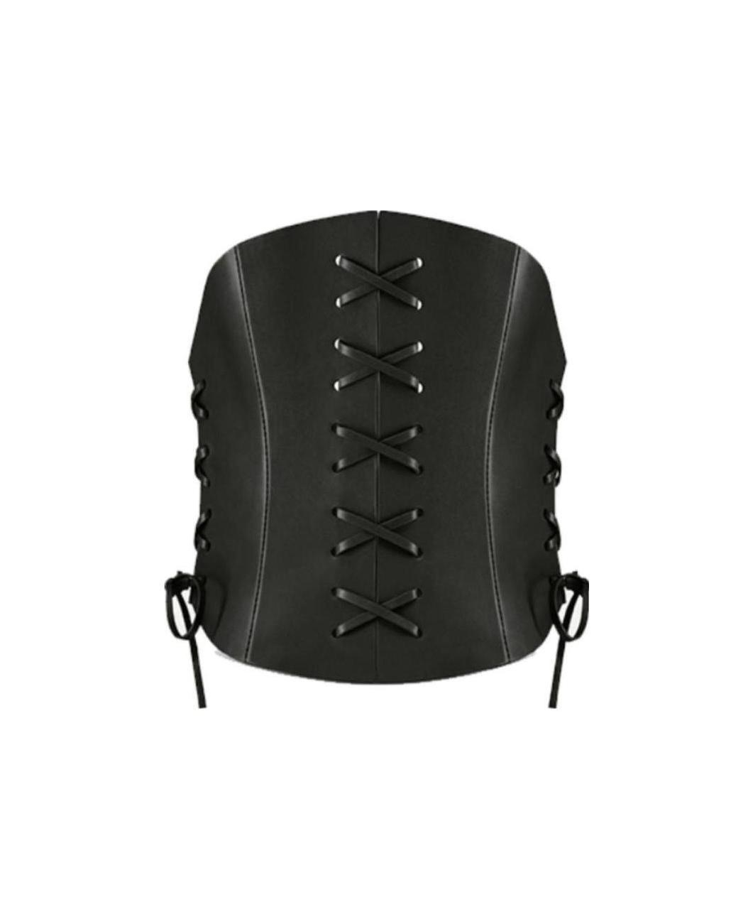 Dior Black D Lace Corset Belt In Black
