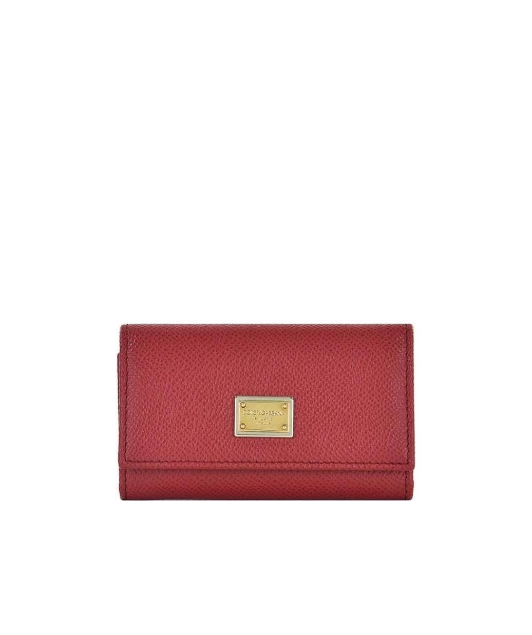 DOLCE & GABBANA LOGO DETAILS KEY BAG