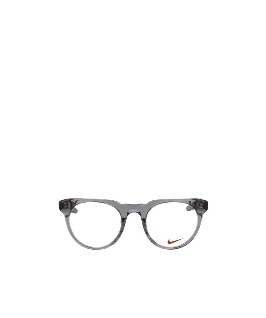 Nike Round Frame Glasses In Gray