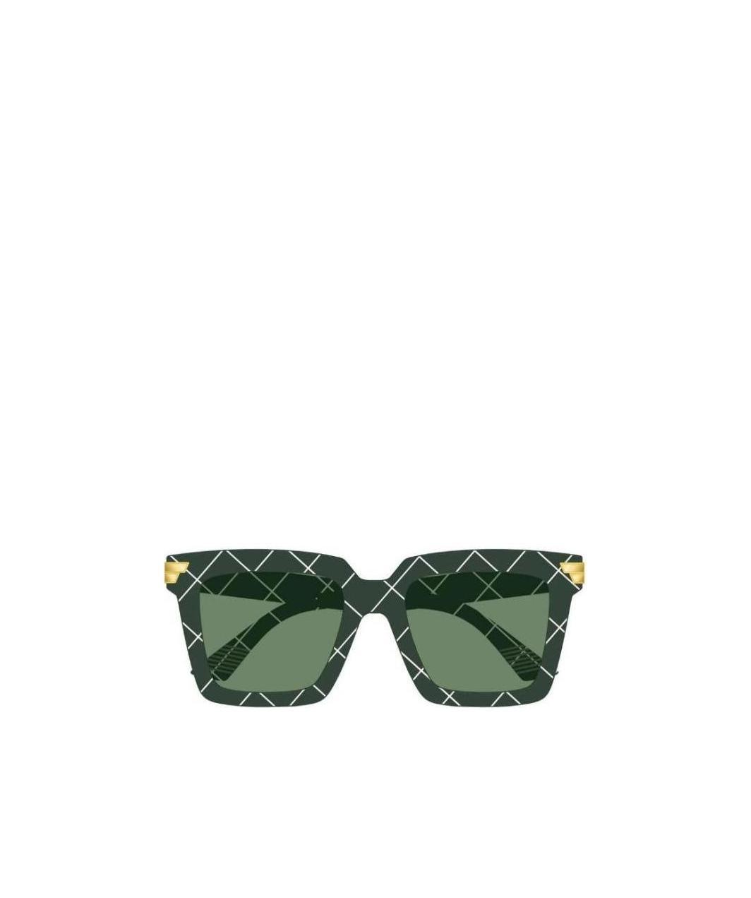 Bottega Veneta Bv1005s Square-frame Sunglasses In Gray