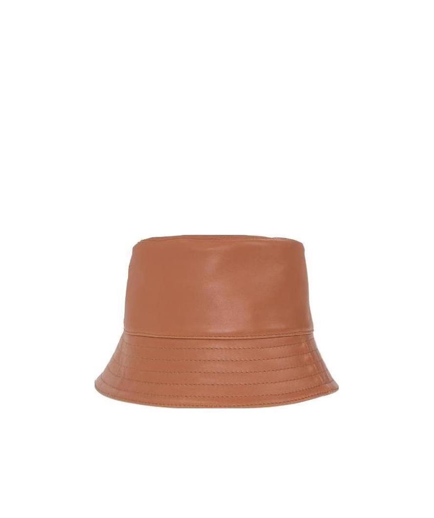 Loewe Quilted Fisherman's Bucket Cap In Brown