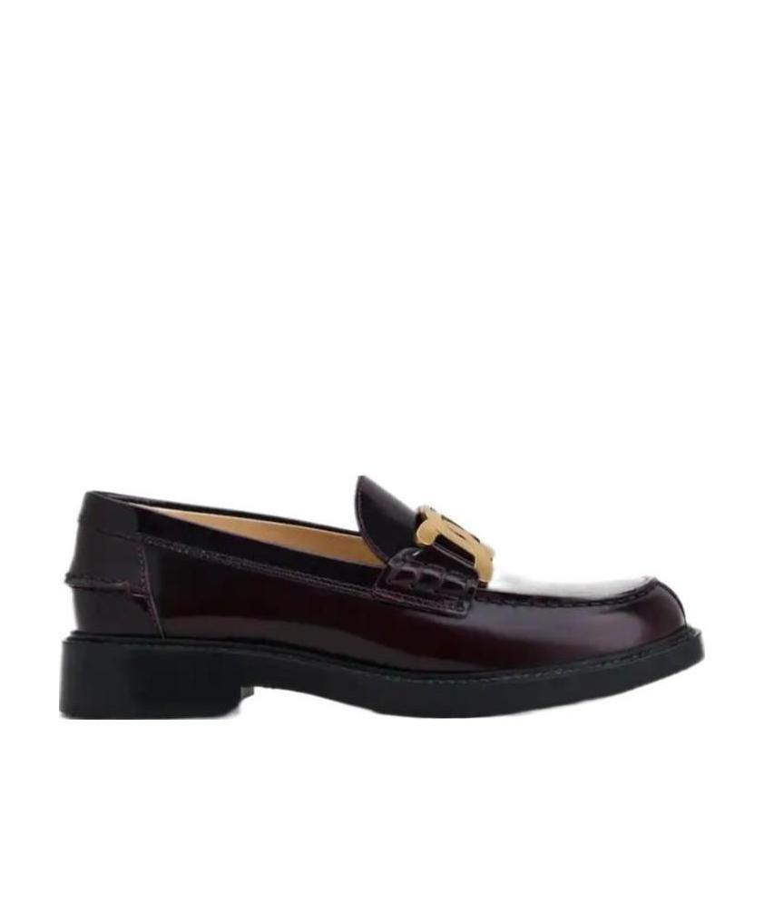 TOD'S TOD'S CHAIN-LINKED LOAFERS