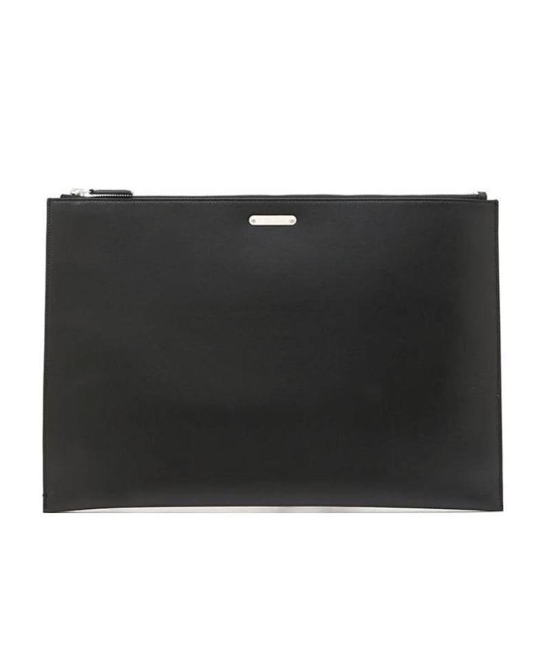 Saint Laurent Alphabetical Handbag In Black