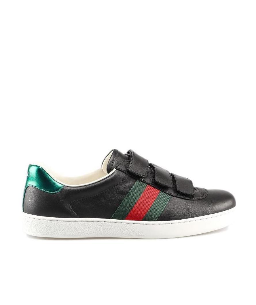 Gucci Glued Casual Sports Shoes In Black