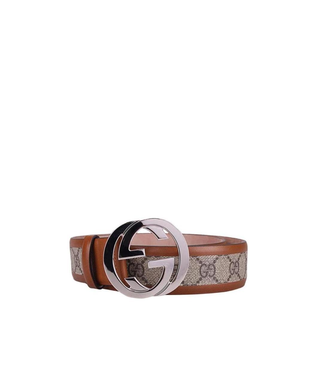 Gucci Printed Double G Belt In Multicolor