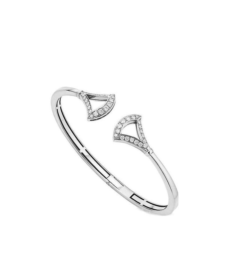 Bvlgari Diamond Bracelet In White