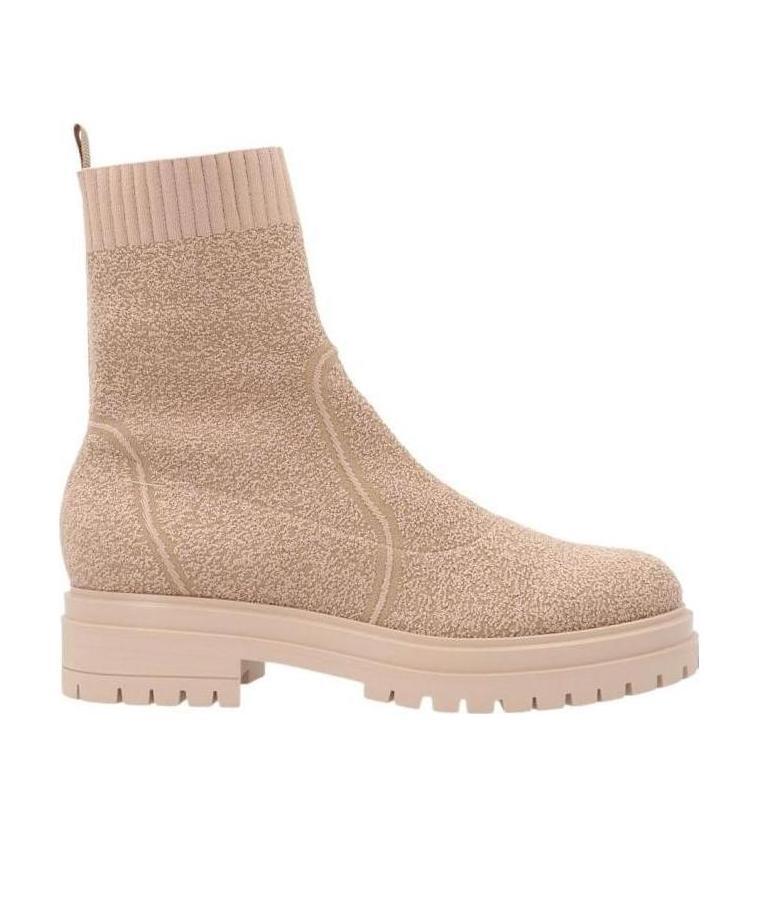 Gianvito Rossi Torrance Ankle-length Boots In Nude