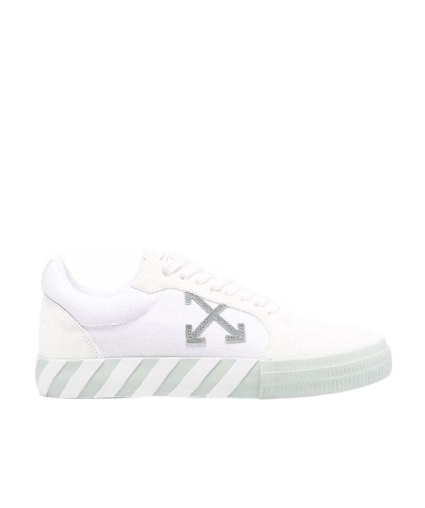 Off-white Low-top Vulcanized Sneakers In White