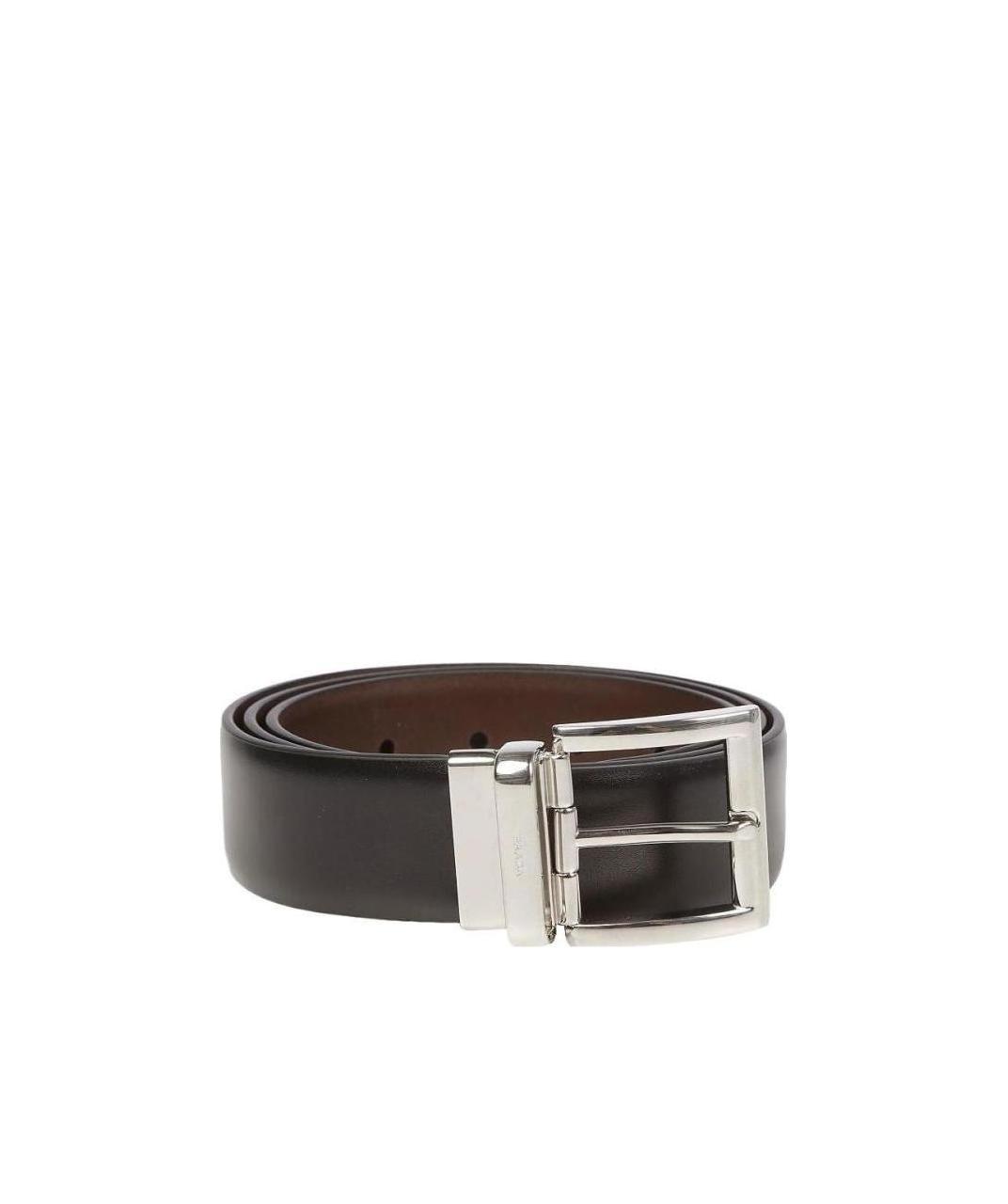 Prada Reversible Buckle Belt In Black