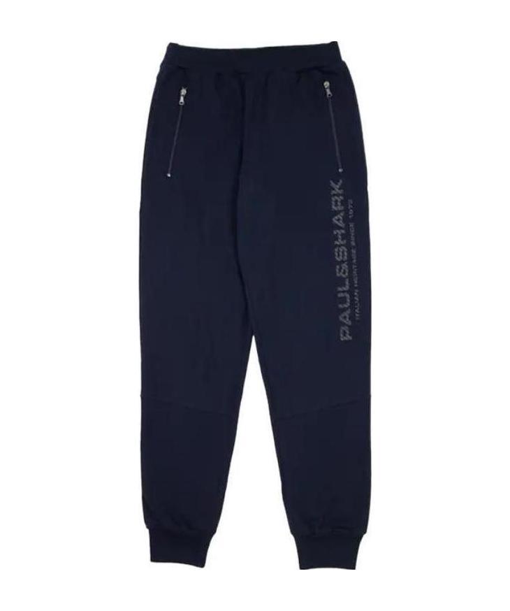 Paul & Shark Logo Sweatpants In Blue