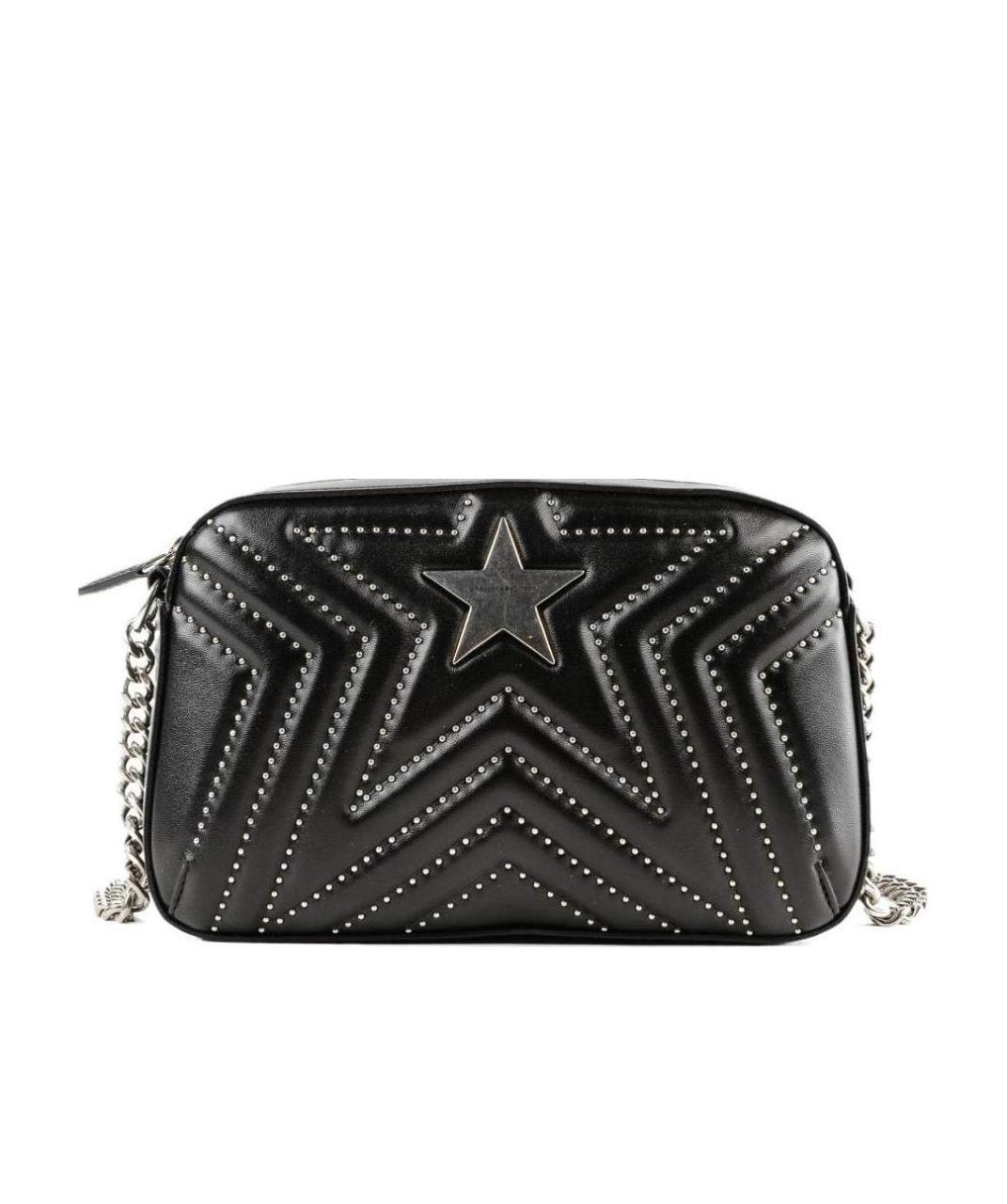 Stella Mccartney Stella Star Shoulder Bag In Black