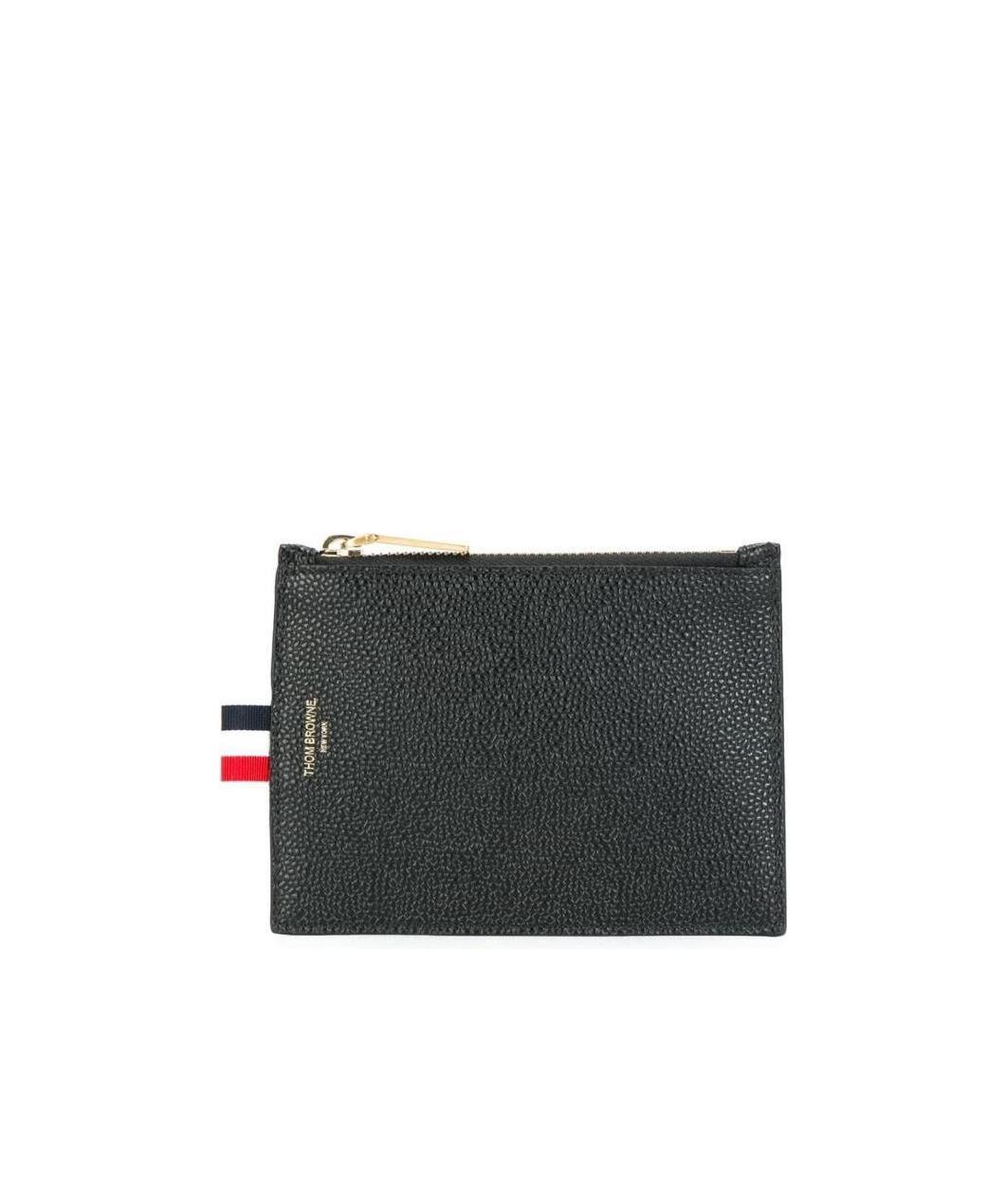 Thom Browne Small Coin Purse In Black