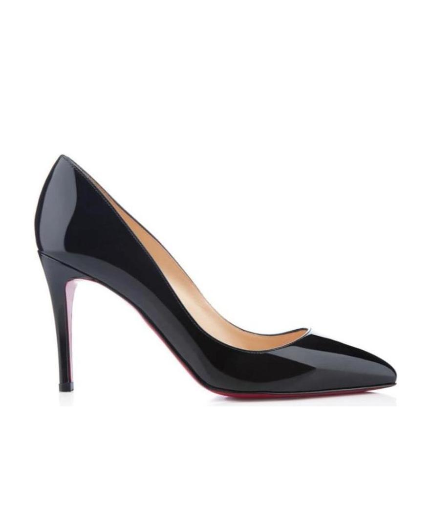 Christian Louboutin Pigalle Pointed Toe Pumps In Black