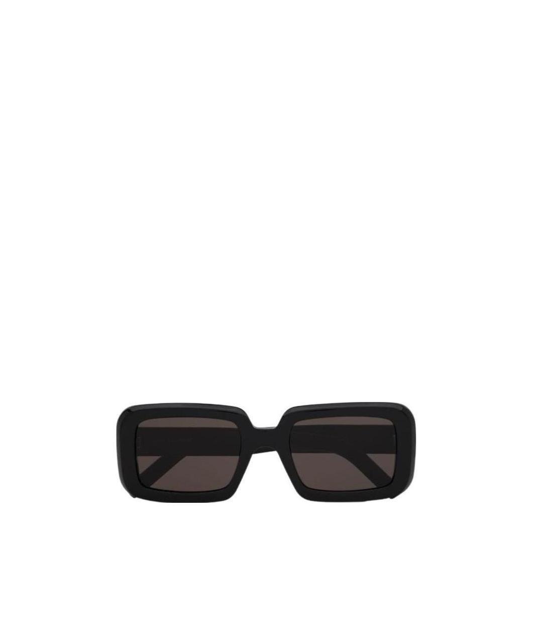 サングラス Saint Laurent SUN GLASS (690919Y9901 1000) Saint Laurent 690919 Y9901 1000 In Black | ModeSens