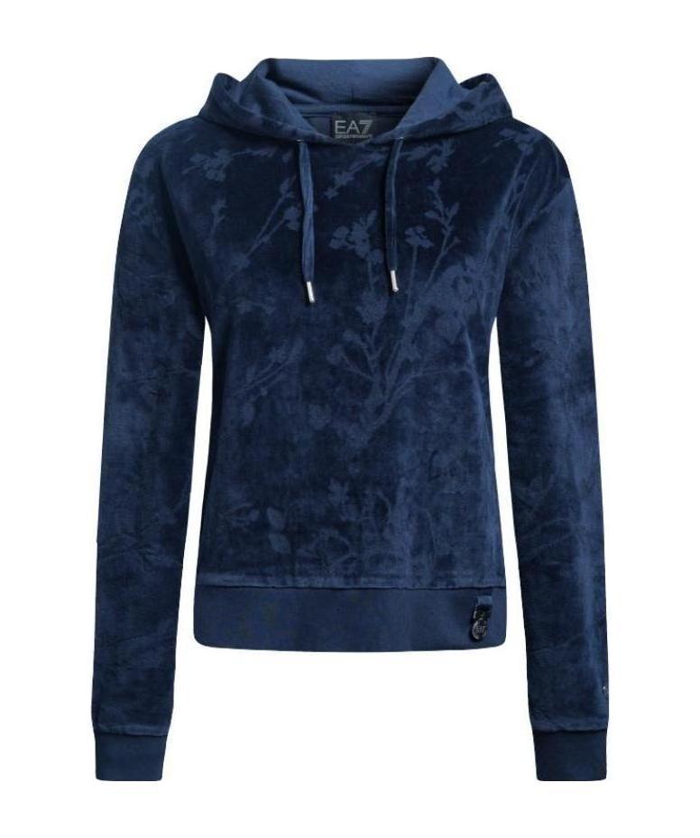 EA7 DARK HOODED SWEATER