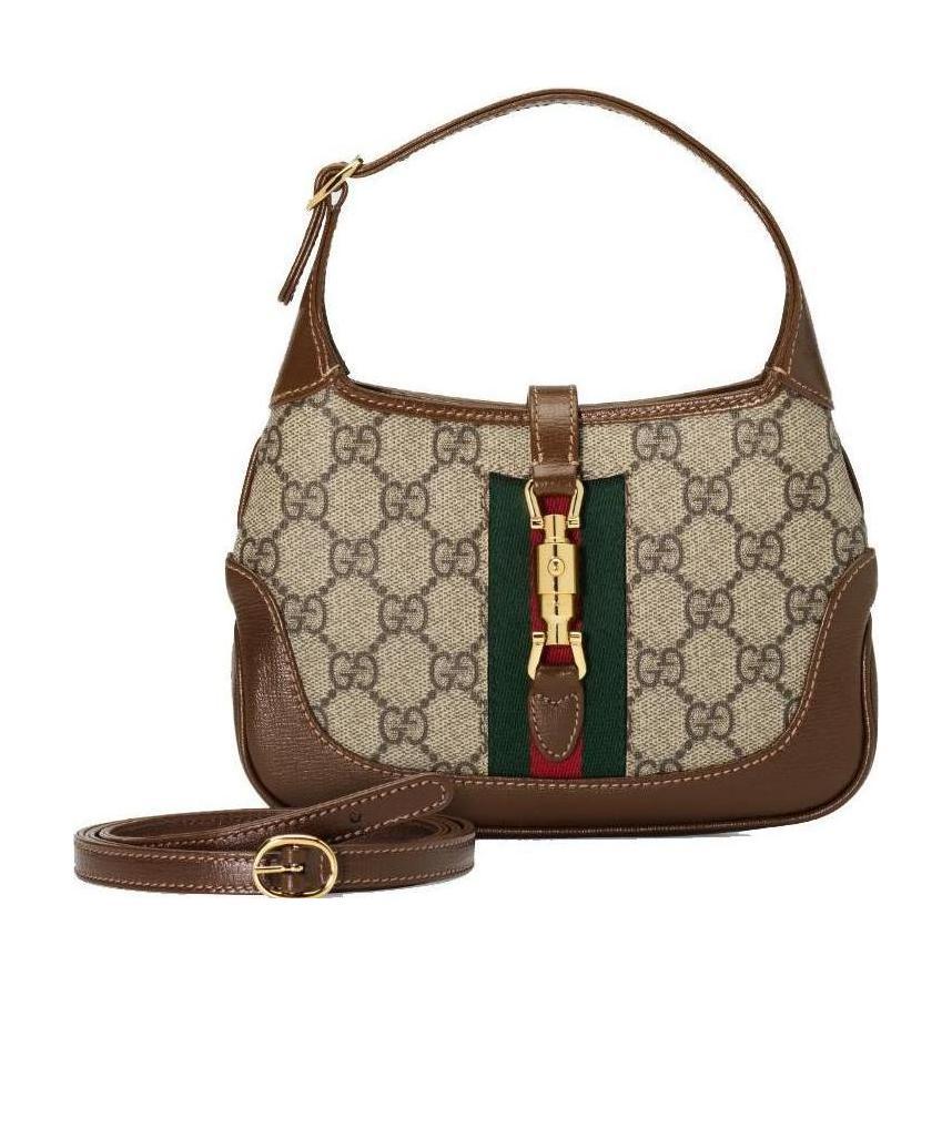 Gucci Jackie 1961 Mini Shoulder Bag In Brown