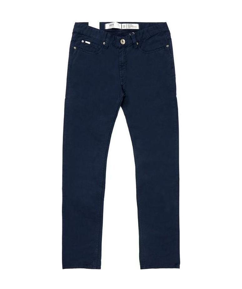 Shop Armani Collezioni Logo Jeans In Black