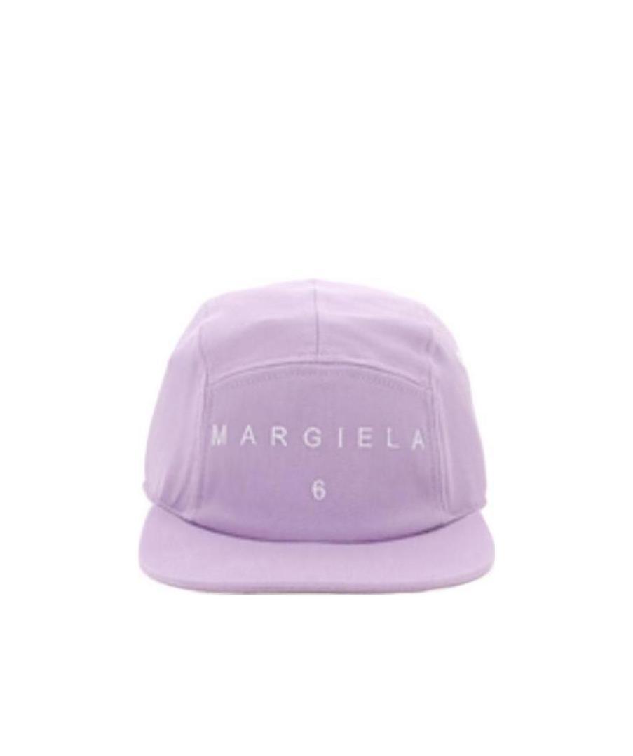 MM6 MAISON MARGIELA LOGO-EMBROIDERED COTTON TRUCKER CAP 