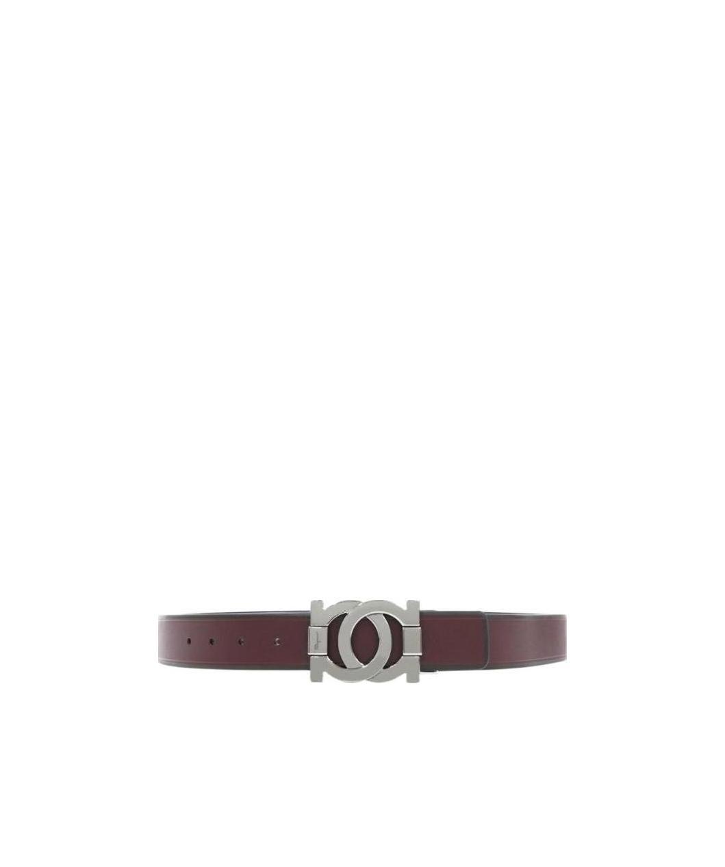 Ferragamo Logo Buckle Belt In Multicolor