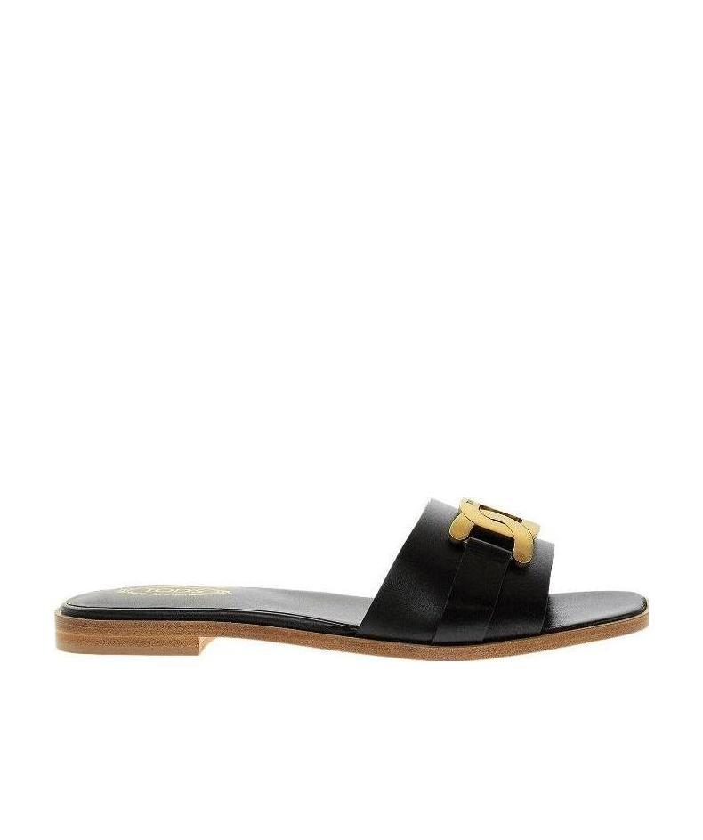 Tod's Chain-detail Flat Sandals In Multi