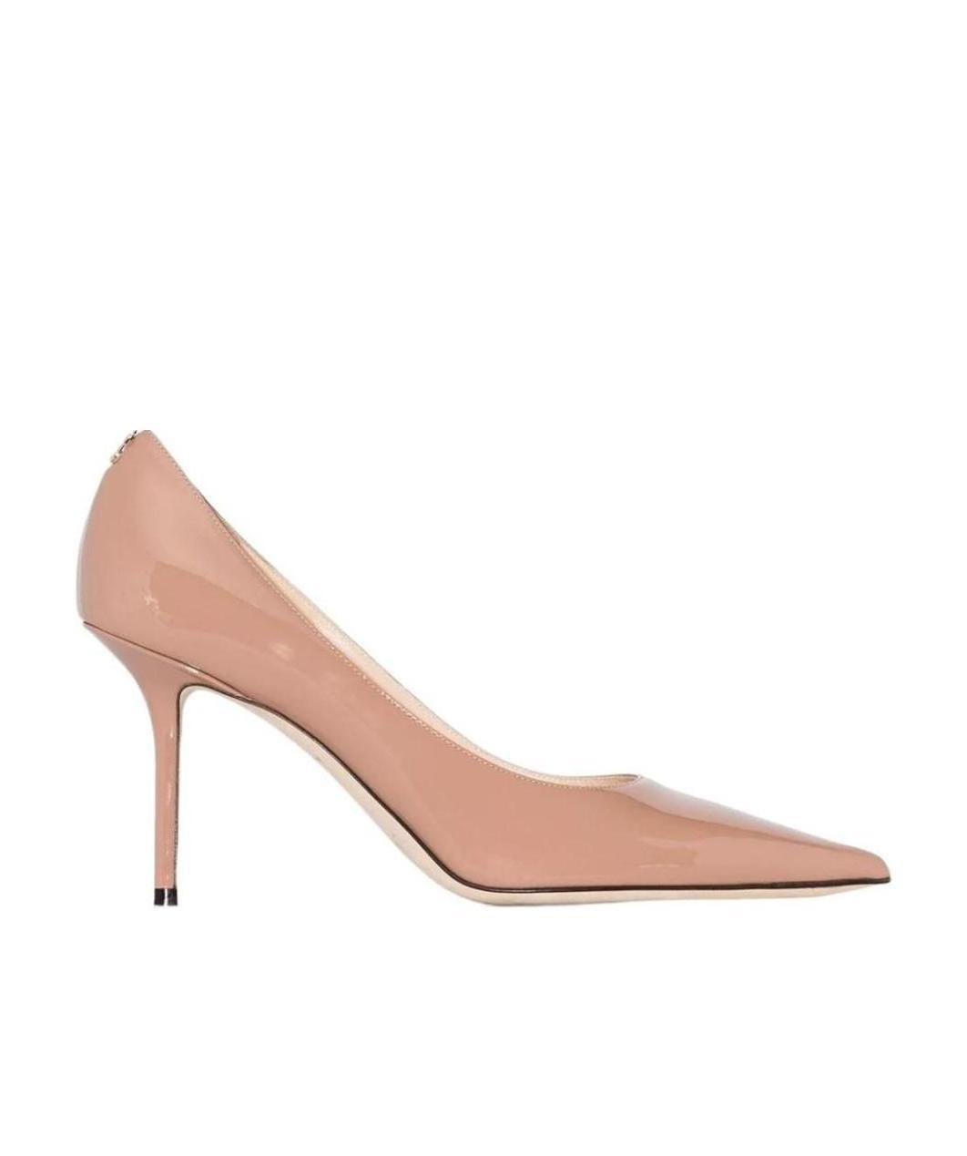 Jimmy Choo 85mm Pointed-toe Patent-leather Pumps In Pink