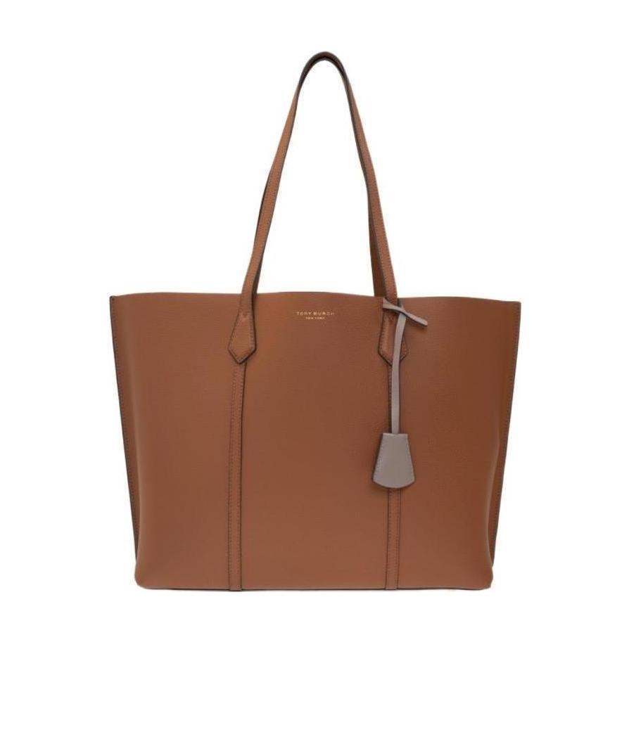 Tory Burch Perry Triple Tote Bag In Brown