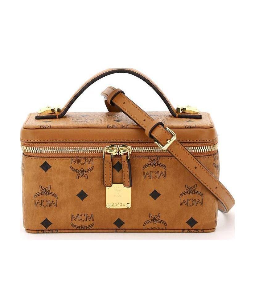 Mcm Rockstar Mini Crossbody Bag In Brown