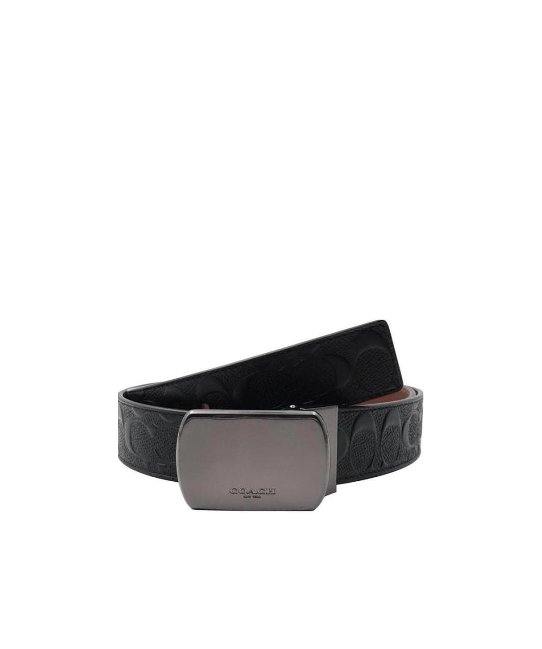 Shop Coach Logo Details Belt In Green
