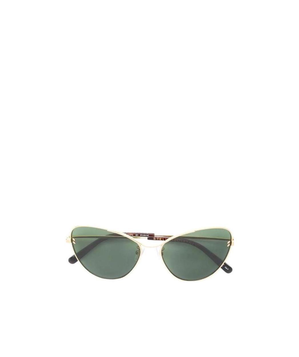 Stella Mccartney Cat's Eye Frame Sunglasses In Green