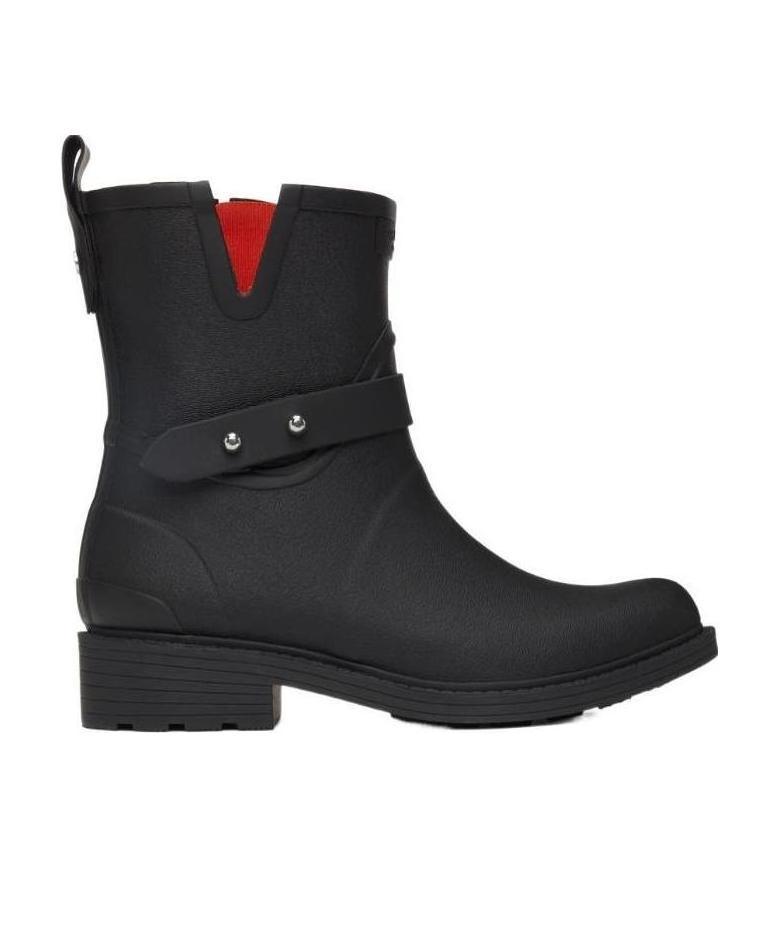 Rag & Bone Side Zipper Splicing Rain Boots