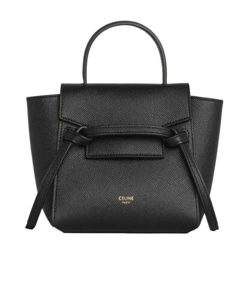 Celine Belt Pico Crossbody Bag In Black