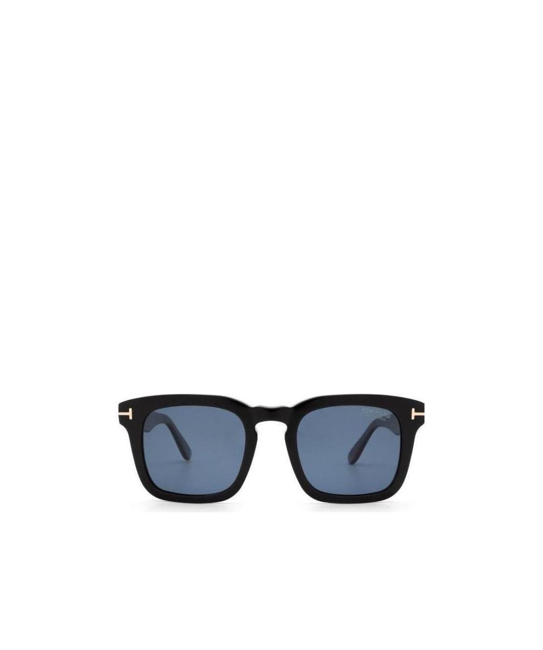 Tom Ford Squared Sunglasses Ft0751 01 V In Black