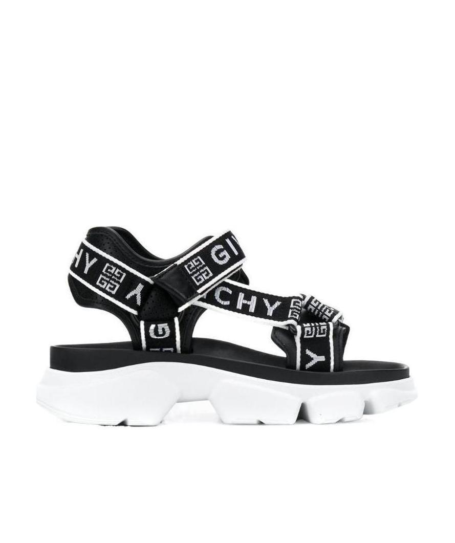 Givenchy Jaw Chunky Sandals In Black