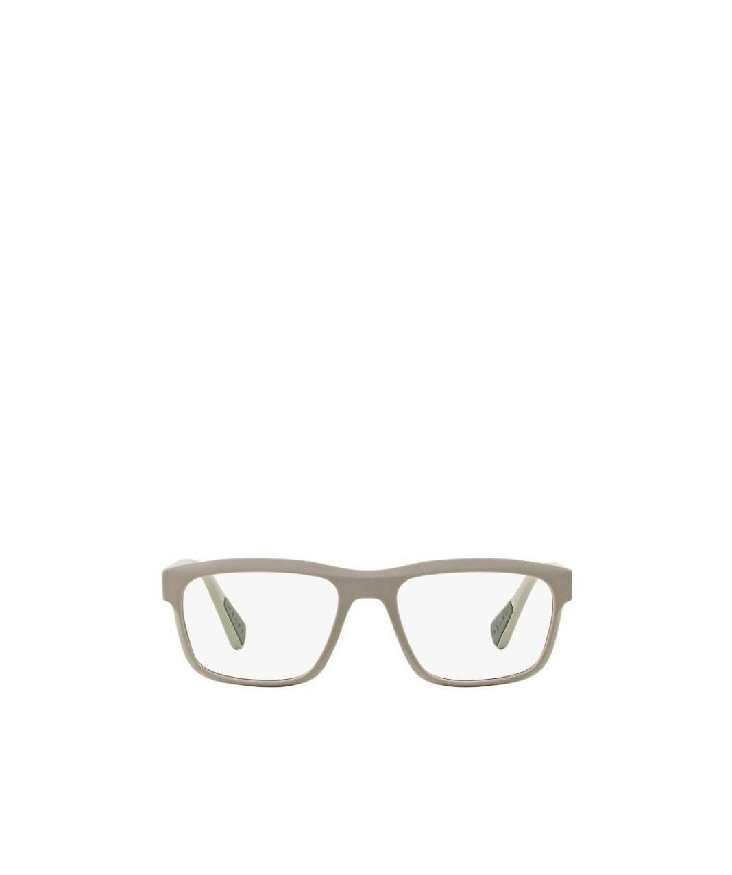 Prada Logo Flat Mirror In White