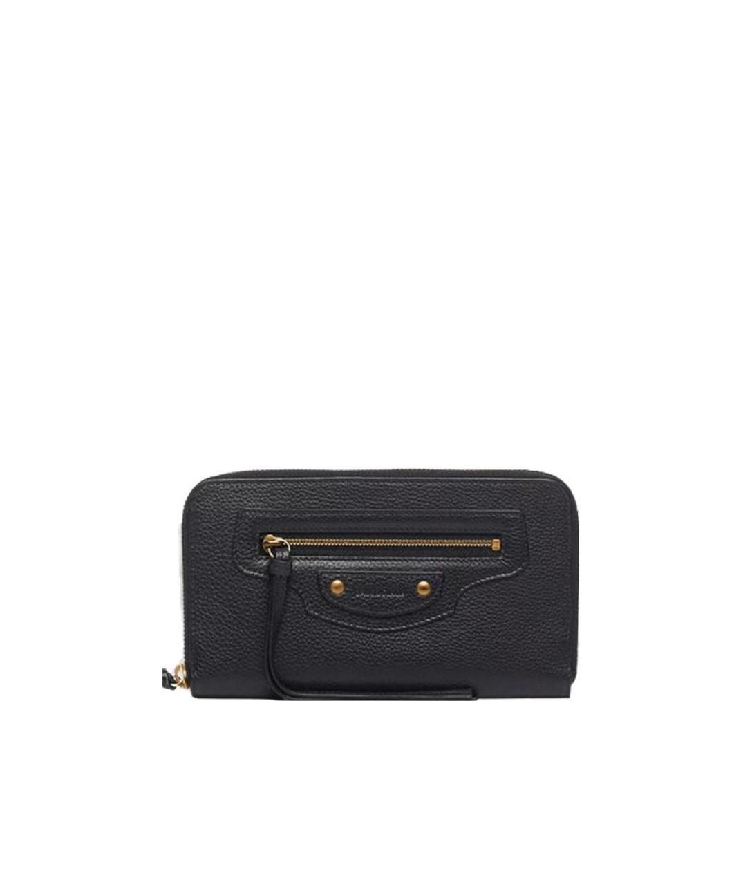 Balenciaga Neo Classical Continental Wallet In Black