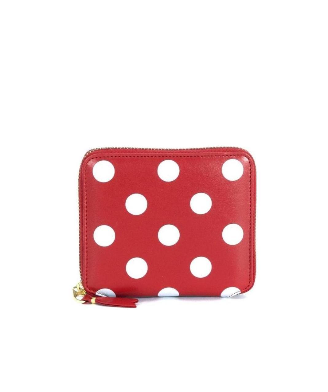 COMME DES GARÇONS LOGO WAVE POINT SHORT WALLET