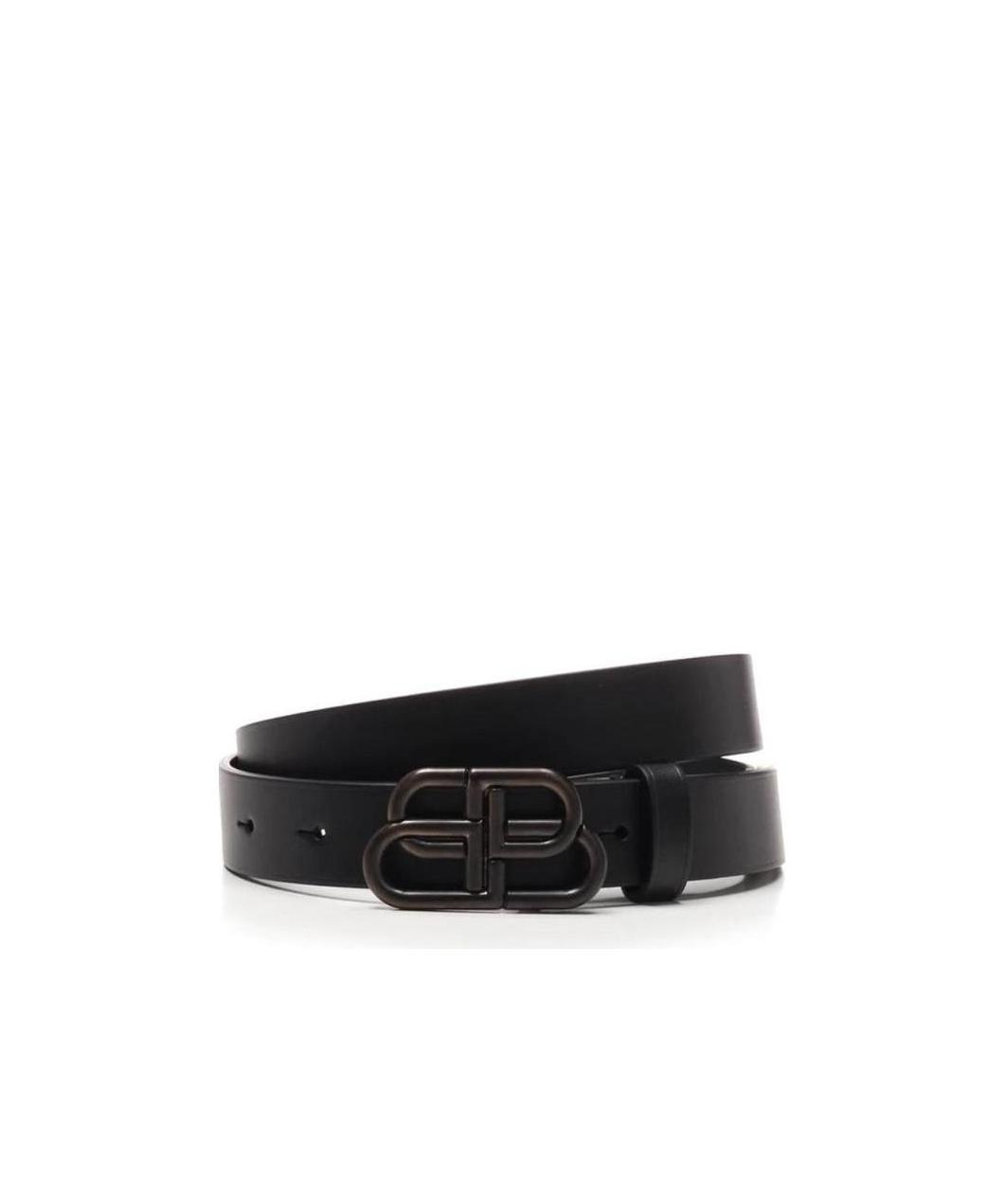 Balenciaga Cintura Bb Thin Da Donna In Nero In Black