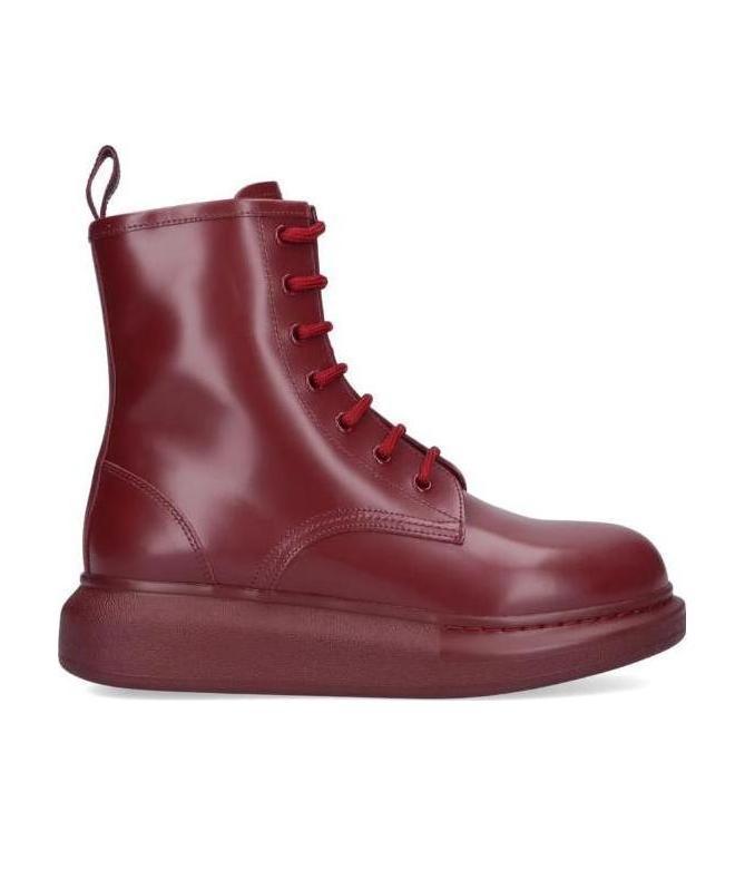 alexander mcqueen hybrid lace up boot