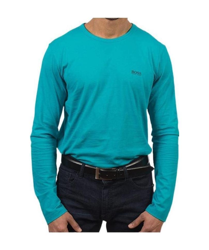 Hugo Boss Printed Logo T-shirt In Green