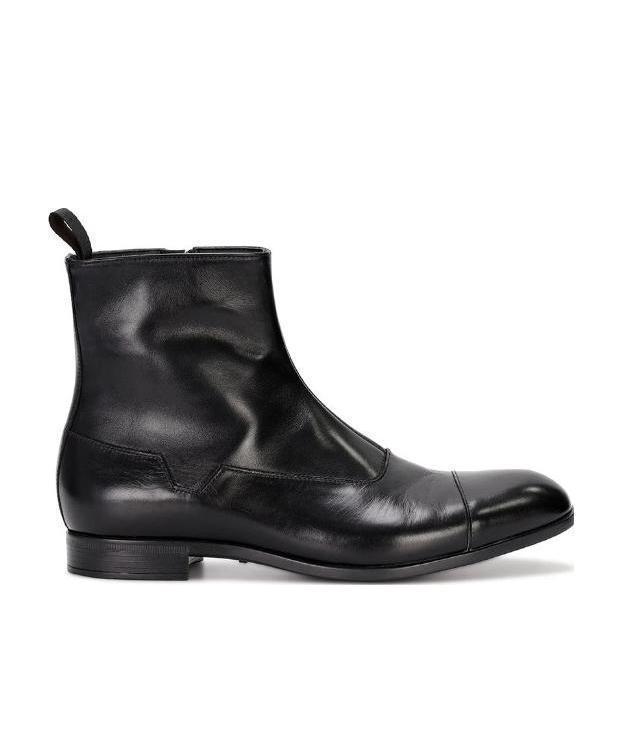 EMPORIO ARMANI ZIPPERED BOOTS