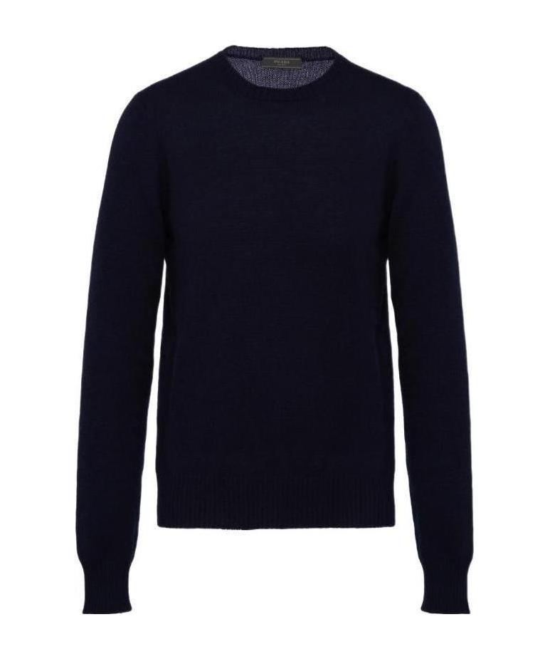 Prada Cashmere Sweater In Blue