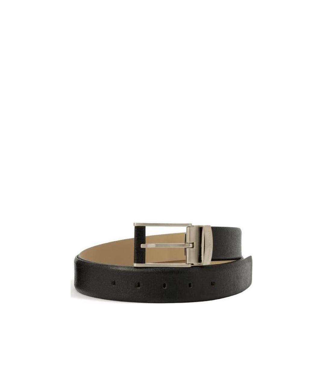 EMPORIO ARMANI LOGO ENGRAVING BELT