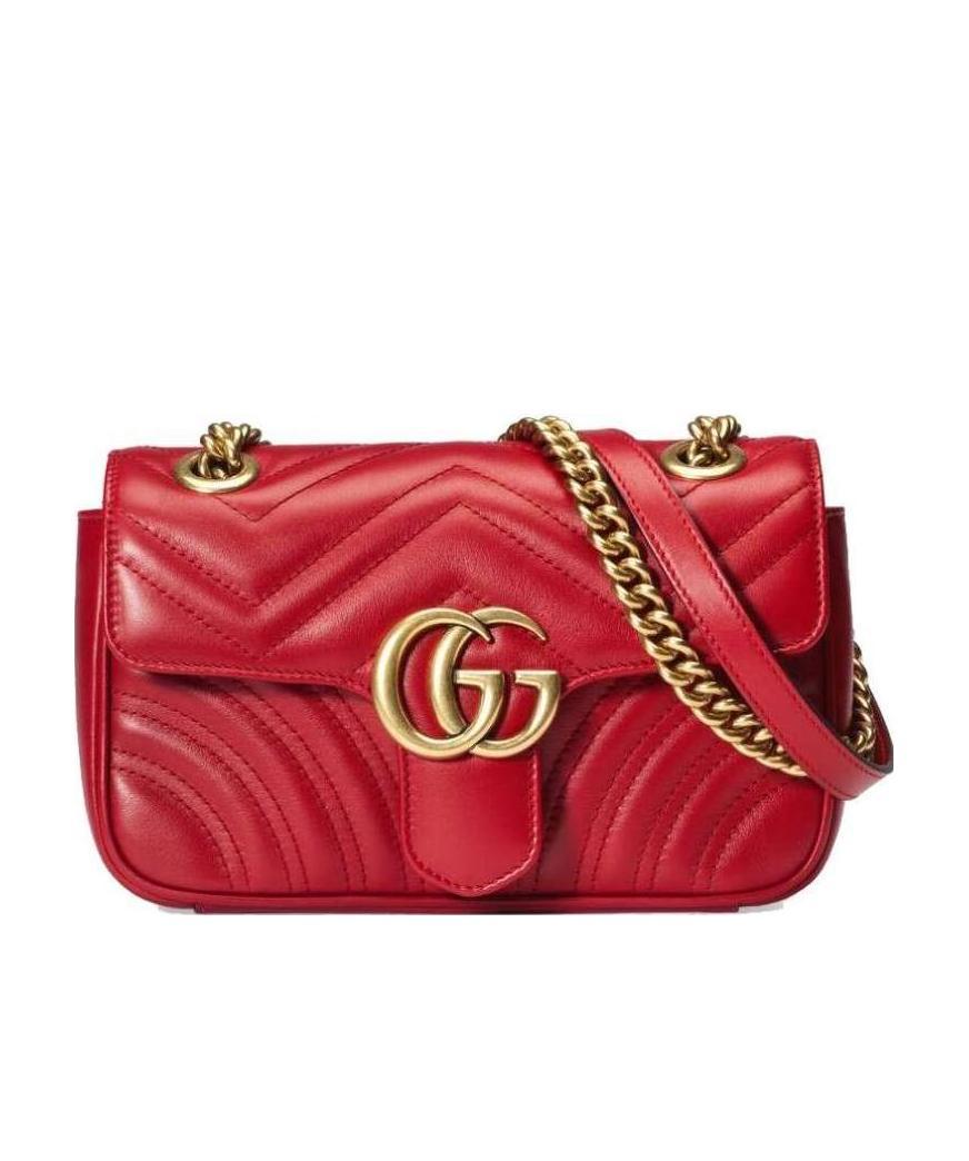 GUCCI GG MARMONT MATELASSÉ MINI BAG