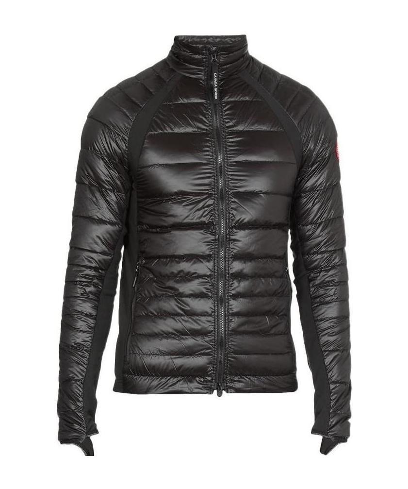 Canada Goose Hybridge Zip-front Jacket In Black