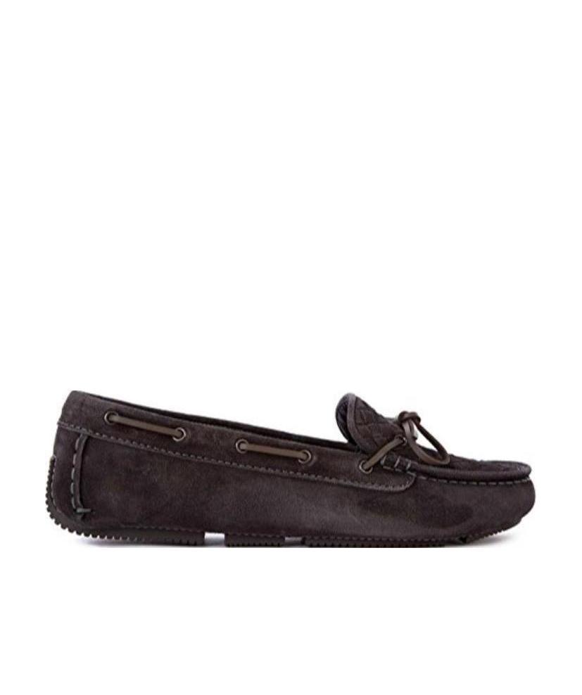Bottega Veneta Bow Tie Detail Flat Shoes In Black